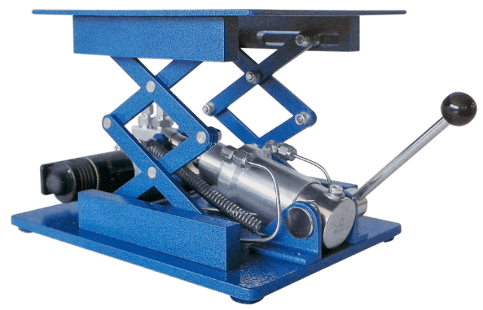 Laborboy mit hydraulik antrieb automatisch absenken