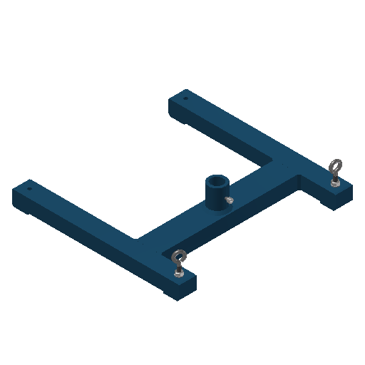U-Eisenstativ klein, B=500