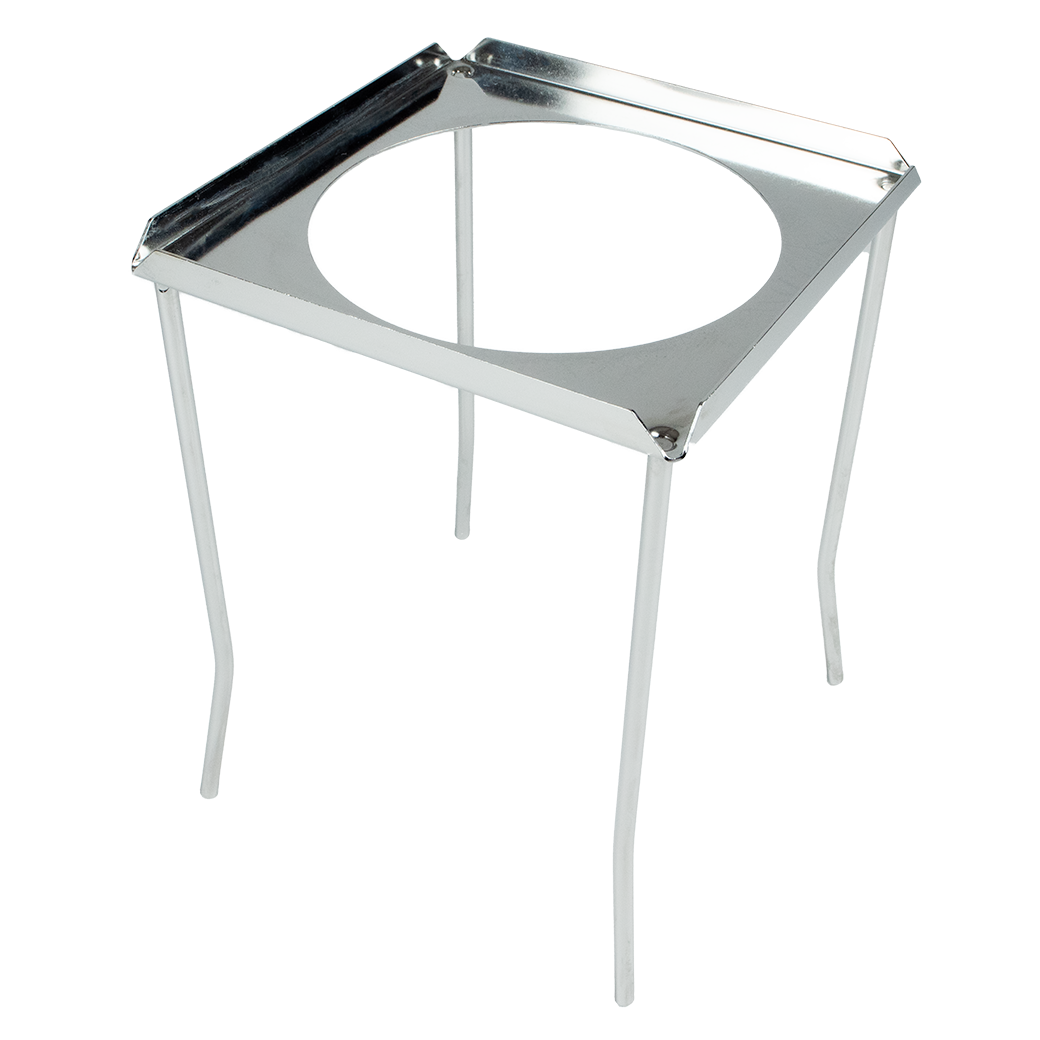 Vierfuß - Höhe 220 mm, Seitenlänge 175 x 175 mm - Edelstahl