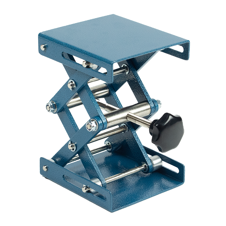 Mini-Laborhebebühne mechanisch - 100 x 110 mm - pulverbeschichtet