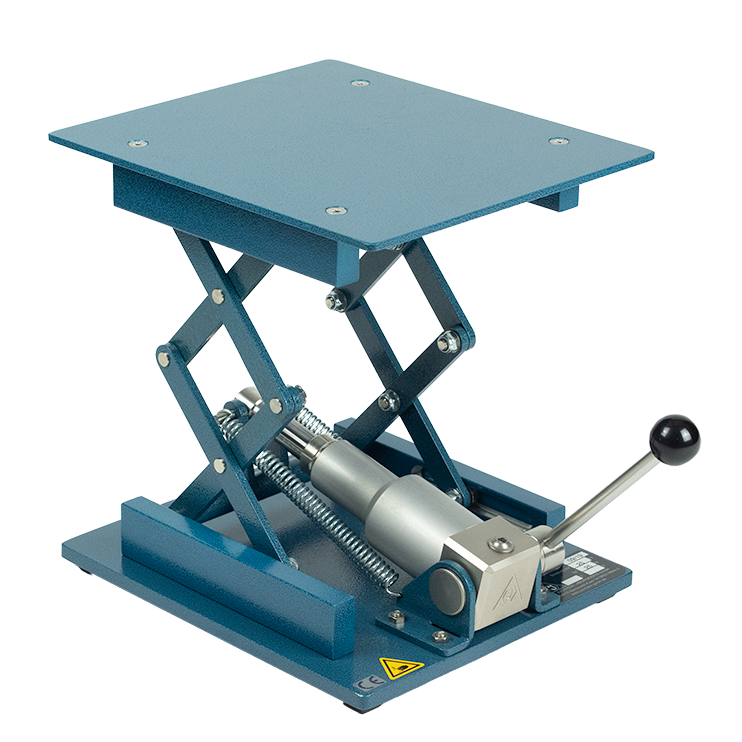 Hydraulic Lab Jack - 200 x 230 mm - with anti-sag and anti-lift device