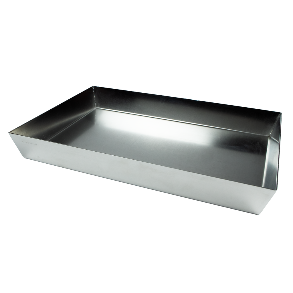 Laborschale - 400 x 300 x 40 mm - 1.4571