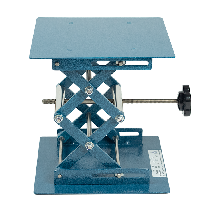 Laborhebebühne mechanisch - 200 x 200 mm - pulverbeschichtet 03