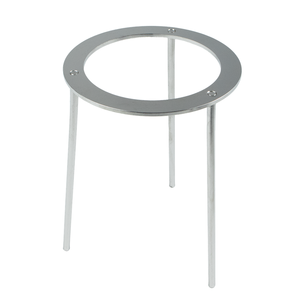 Dreifuß - Höhe 210 mm, Innendurchmesser 120 mm - Edelstahl