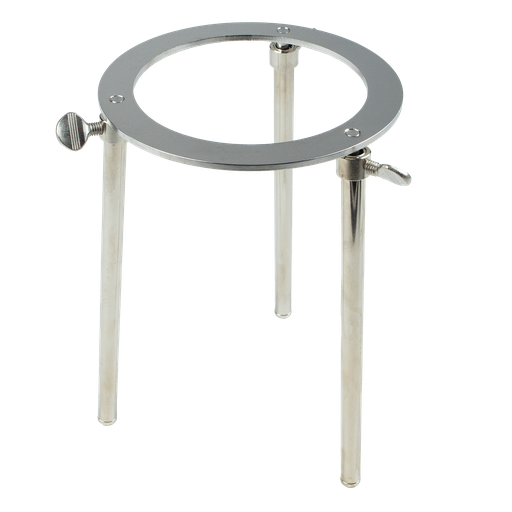 [00003534] Tripod Height Adjustable - inner diameter 100 mm - stainless steel